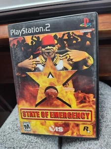 State of Emergency (Playstation 2) Black Label CIB W/ Manual Complete Tested - Picture 1 of 2