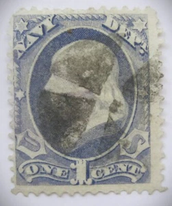 1873 US Official Navy Dept O35 usato - Foto 1 di 2