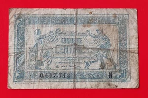 50 Centimes Schein WAFFENSCHATZ - Bild 1 von 2