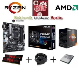 PC Bundle AufrüstKit Ryzen 5 4500 6x4,1GHz + ASUS B450M-A II + 16GB 3200MHz - Bild 1 von 9