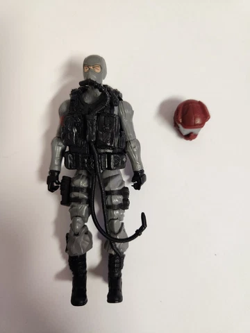 2009 GI JOE ROC FIREFLY V19 RED HELMET LOOSE COMPLETE FIGURE Cover