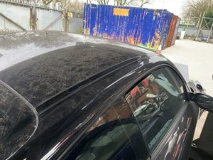 PORSCHE 997 ROOF EDGE STRIP 99755940200 RIGHT SIDE BASALT BLACK R21 CCY - Picture 1 of 4