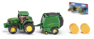 John Deere Tractor + Round Baler 1:87 Model 1665 SIKU - Picture 1 of 1