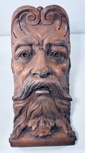 Vintage 1978 Wooden Nickel Plaster Casting Corbel - Picture 1 of 5