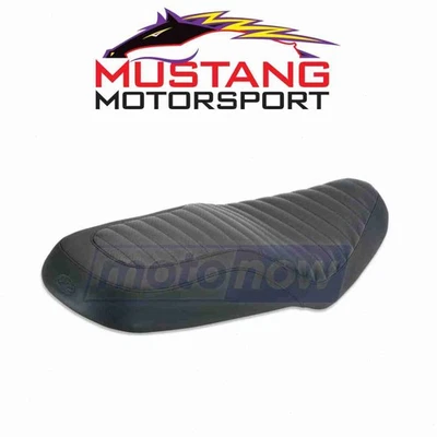 Mustang Bonneville Classic Tuck and Roll Seat for 2017-2018 Triumph Thruxton qw Foto 1 de 4