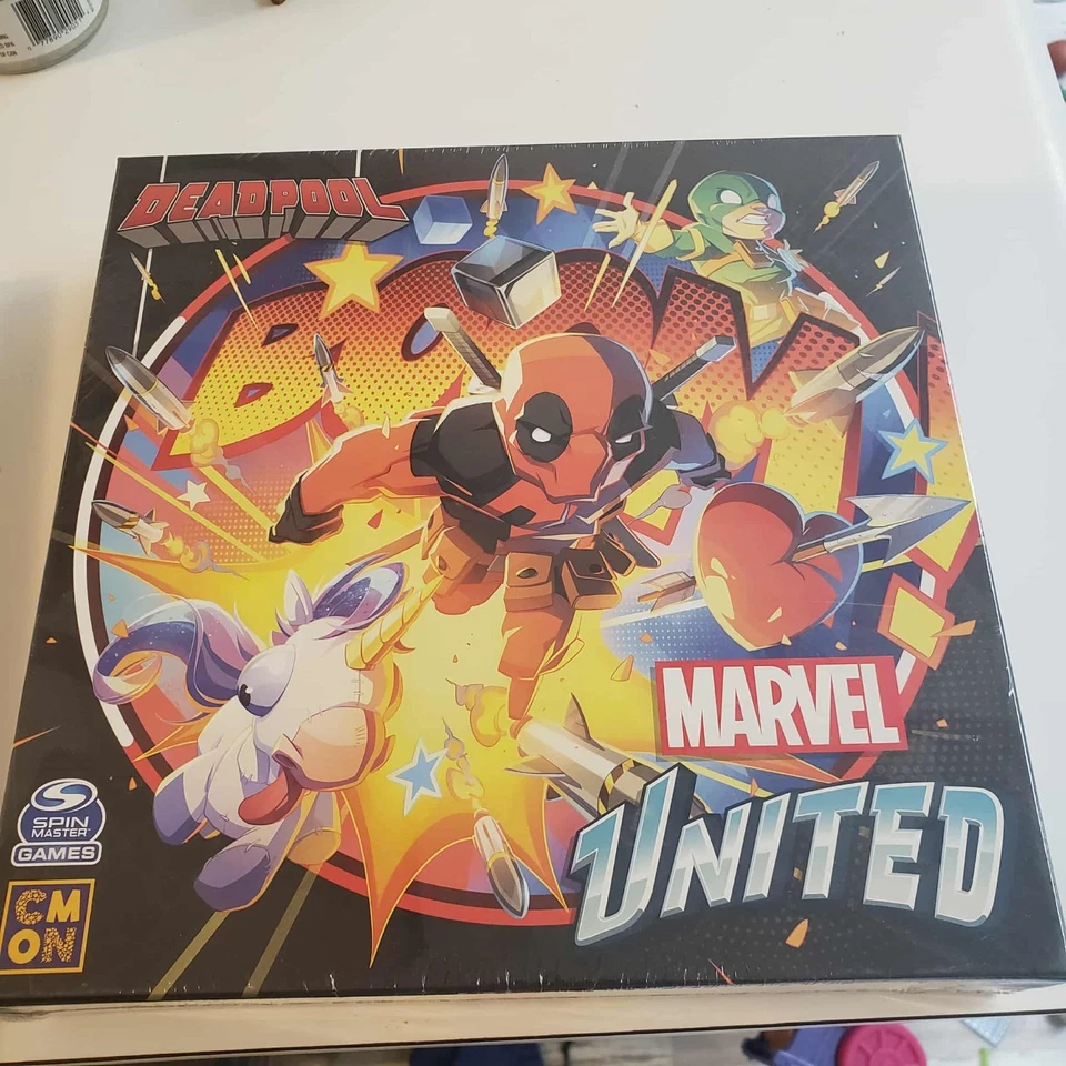 Marvel United X-Men Deadpool Expansión Kickstarter Nuevo Precintado Foto 1 de 1