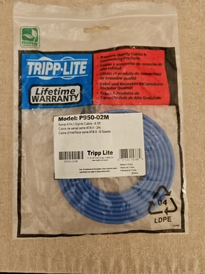 Tripp Lite Serial ATA II Signal Cable, Model P950-02M. - Image 1 of 3