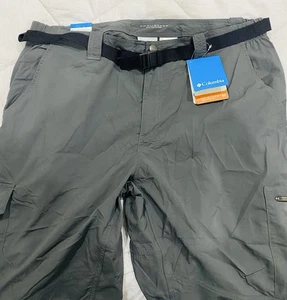 PANTALONES CARGO COLOMBIA SILVER RIDGE OMNI-SHADE HOMBRE 38X34 GRIS NYLON - Imagen 1 de 6