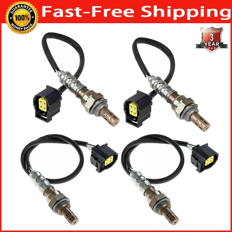 Sensor de oxígeno aguas arriba+aguas abajo 4 piezas para Chrysler Town & Country 2008-2016 3,6 L 4,0 L Foto 1 de 4