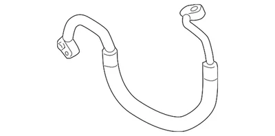 Подлинный разгрузочный шланг Volkswagen 5C0-820-721-BJ - Изображение 1 из 2