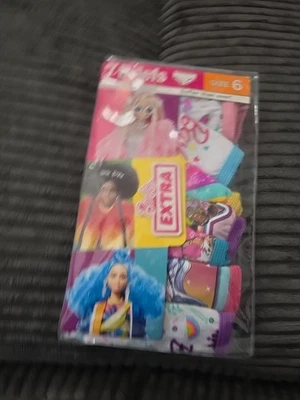 New Barbie Print Girls' Size 6 100% Cotton Briefs 7 Pack - Image 1 of 2