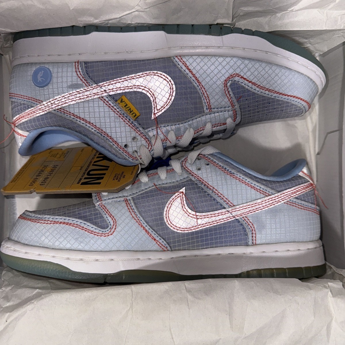 Nike Dunk Low x Union LA Passport Pack - Argon for Sale Nike Dunk Low x Union LA Passport Pack - Argon for Sale