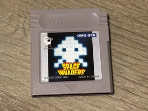 Space Invaders Nintendo Game Boy Japan Cleaned & Tested Authentic - Picture 1 of 2