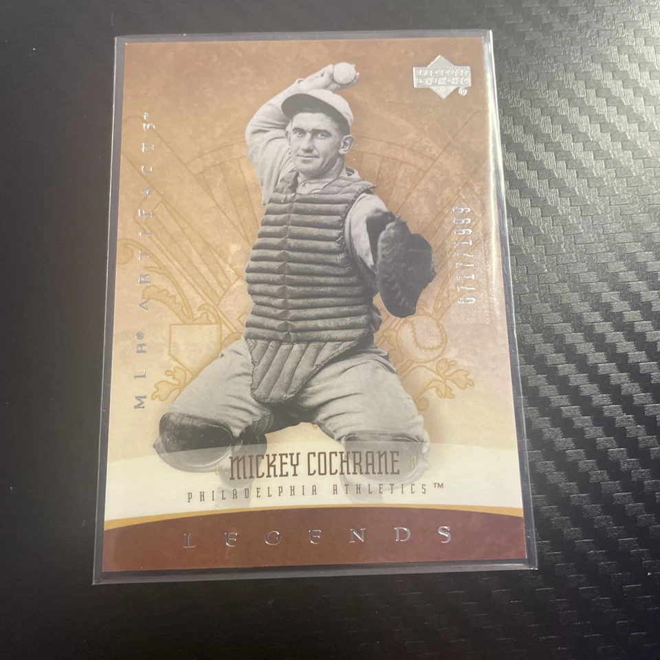 2005 Upper Deck Artifacts - Legends Mickey Cochrane #180 /1999 - Image 1 of 2