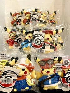 Pokémon Center 25th Celebration Region Pikachu Plush Pairs (Bundle of 8) in All - Picture 1 of 19