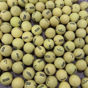 125 yellow- practice/driving range golf balls-used golf balls-near mint- 2 brand - Picture 1 of 2