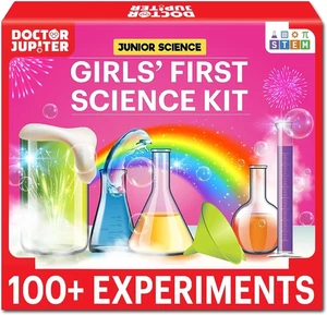 Girls' First Science Kit for Kids Ages 4-5-6-7-8 | Christmas, Birthday Gift Idea - Picture 1 of 12