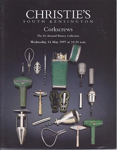 CHRISTIE’S CORKSCREWS Dr Bernard Watney Collection Auction Catalog 1997 - Picture 1 of 1