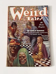 Weird Tales (Feb 1937) - First Finlay cover - Incl Robert E Howard Story - Nice! - Picture 1 of 3
