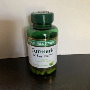 Natures Bounty Turmeric 538 mg supports antioxidant health 45 Capsules - Picture 1 of 2