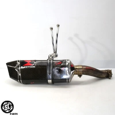 11-15 TRIUMPH SPEED TRIPLE 1050 SLIP ON EXHAUST PIPE MUFFLER - Image 1 of 4