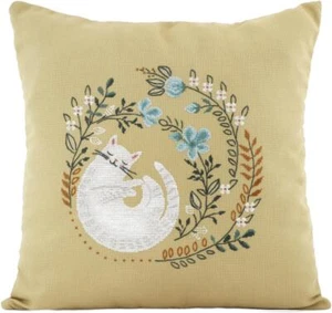 Hágalo usted mismo Kit de Almohada Punto de Cruz Contado "Sueño de Verano" - Imagen 1 de 3
