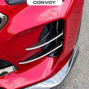 F Bumper Devil`s Clow Air Vent Ver2 White Edge Type For 2018~2023 Kia Stinger - Picture 1 of 7