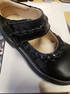 Elefanten Toddler Little Girls Size 24 Black Mary Jane Shoes 'Lisa' NIB - Picture 1 of 3