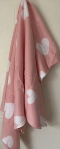 Dreamscene Heart Print Polar Fleece Throw. BNWT. - Picture 1 of 1