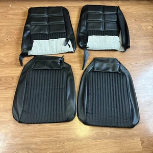 1969 Ford Mustang Black Deluxe Coupe Hardtop  interior set NEW - Picture 1 of 21