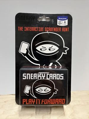 Gamewright Sneaky Cards Play It Forward The Interactive Scavenger Hunt 2015 - Image 1 of 2