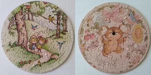 Menge 2 Springbock Mini Puzzle FREUNDE ERHELLEN DEN WEG & GLÜCKLICHER TAG - Bild 1 von 12