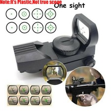 Plastic Green Dot Tactical Hunting Rifle Toy Holographic Green Laser Sight Scope