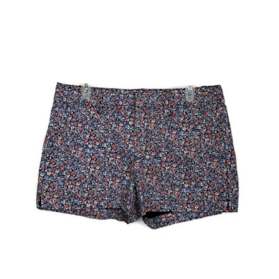 Pantalones Cortos Gap Mujer Talla 10 Azul Floral Verano Chino Informal Foto 1 de 4