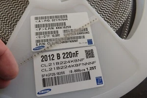 CL21B224KBFNNNF - 0805 50V 220NF 10% X7R MLCC - SMD/SMT Job lot 5000 - Picture 1 of 1
