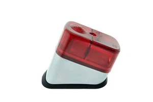 Luz trasera angular para Simson Star halcón Sperber, comprobado E, plata - Imagen 1 de 2