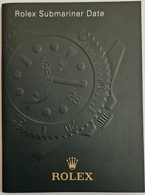 Rolex Booklet Submariner Data Spanisch 2010 Booklet 116610 116613 116618 - Bild 1 von 4