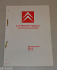 Schulungsunterlage Kundendienstschule Citroen ZX 2.0i Einspritzanlage MM8P 1992