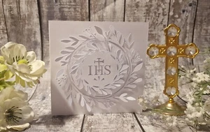 First Holy Communion invitation Zaproszenia na Pierwsza Komunie Swieta x - Picture 1 of 9