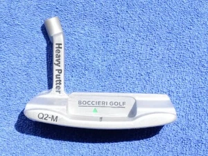 New Q2-M Heavy Putter Traditional Blade Putter (Head Only) 400 Gms SATIN FINISH - Picture 1 of 6