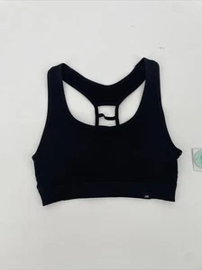 Marika Women's Size XS Black Pullover Sports Bra Racer Back, NWt - Picture 1 of 3