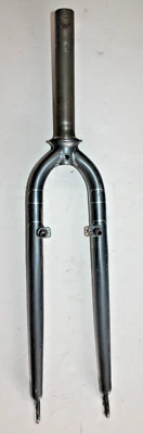 Touring Road Bike Fork 700c 11/8" Threadless 185mm Canti Steel Fast USA Ship - Image 1 of 4
