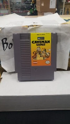 CAVEMAN GAMES NINTENDO NES VIDEO GAME NO BOX OR MANUAL AUTHENTIC - Image 1 of 4