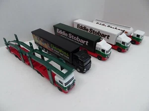 Lot of 5 Corgi Eddie Stobart LTD Die-cast Semi Truck & Trailer - Picture 1 of 11