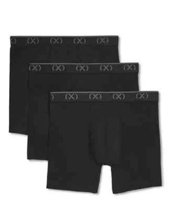2(X)IST Herren 3er-Pack Boxershorts 6"" Innennaht - schwarz Größe XL - Bild 1 von 3