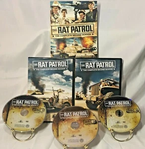 Rat Patrol The Complete Second Season DVD 2007 3-Disc Set 26 Episodes Excellent - Picture 1 of 2