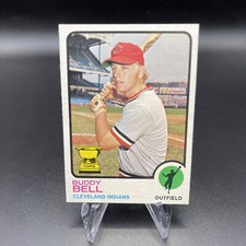 1973 Topps Buddy Bell Rookie Cup #31 Cleveland Indians RC Vintage Baseball