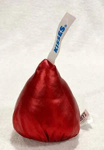 Peluche Hersheys Kisses - Beso rojo metálico - Juguete de peluche 2015 4"" - Día de San Valentín - Imagen 1 de 6