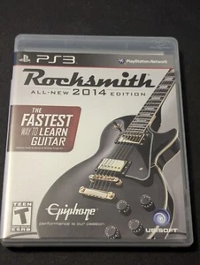 Rocksmith 2014 Edition PS3 PlayStation 3 Fastest Way To Learn Guitar 50+ Songs - Picture 1 of 3