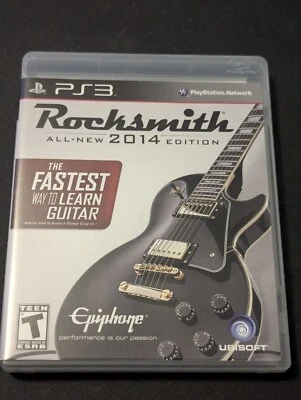Rocksmith 2014 Edition PS3 PlayStation 3 Fastest Way To Learn Guitar 50+ Songs  - Image 1 of 3